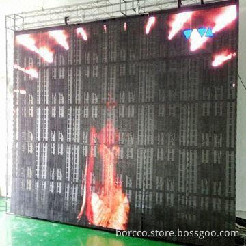1/4 Scan Venus P9.375mm Curtain LED Display Screen with IP65